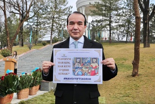 Ulugʻ Navoiyni oʻqigan millat aslo kam boʻlmaydi