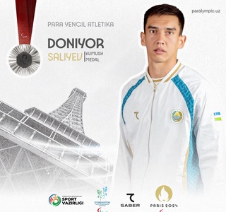 Дониёр Салиев — кумуш медаль соҳиби!