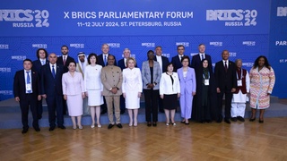 Ўзбекистон парламенти делегацияси БРИКСнинг Х парламент форумида иштирок этди