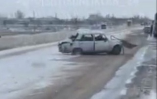 Самарқандда содир бўлган авария икки кишининг умрига зомин бўлди. Яна уч киши шифохонага ётқизилган