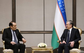The President of Uzbekistan receives the Secretary General of the Turkic Council