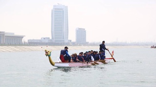 Навруз международного масштаба: лодки-драконы из Китая украсили весенний фестиваль в Самарканде