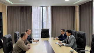 Министр высшего образования, науки и инноваций провел встречу с директором института математики имени В.И. Романовского