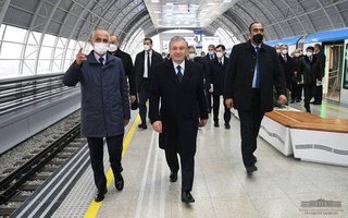 Sergeli line of Tashkent Metro launched