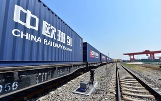 The first container train from China, which will pass through Russia, has left for Uzbekistan