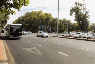 Uzbekistan has strengthened traffic control on dedicated lanes for public transport