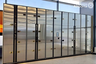Automatic luggage storage facilities are installed at Tashkent Airport