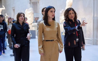 Саида Мирзиёева АҚШдаги Метрополитен музейида бўлди