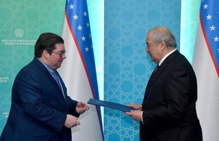 Абдулазиз Камилов Доминикана Республикасининг Ўзбекистондаги Элчисини қабул қилди