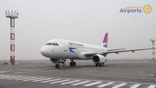 “Toshkent” aeroportida Centrum Air aviakompaniyasining yangi borti kutib olindi