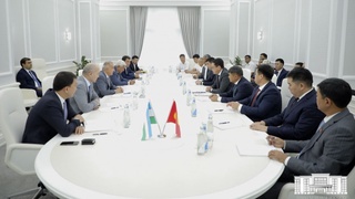 Ўш шаҳрининг делегацияси билан учрашув бўлиб ўтди