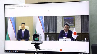 Япония Бош вазирининг ўринбосари, молия вазири Таро Асо билан музокаралар бўлиб ўтди