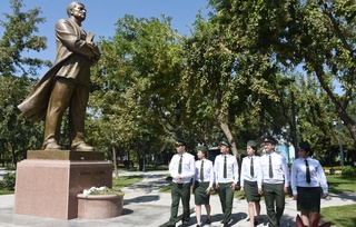 Курсантлар Абдулла Қодирий хотирасини ёд этди