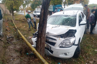 Сурхондарёда “Cobalt” газ қувурига бориб урилди