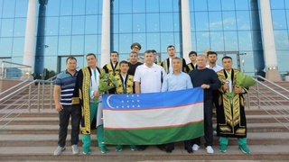 Россияда 4та медаль қўлга киритган самбочиларимиз тантанали кутиб олинди