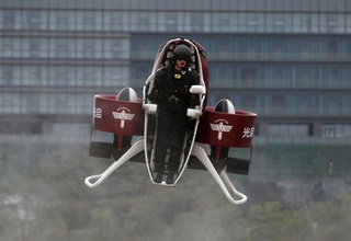 A jetpack was shown in action in China