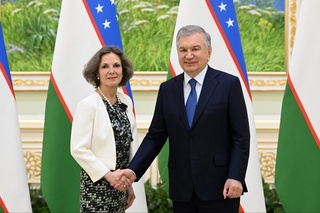 Ўзбекистон Республикаси Президенти Франция элчисини қабул қилди