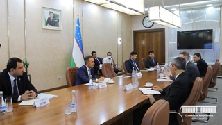 Жиноий даромадларни қонунийлаштиришга ва терроризмни молиялаштиришга қарши курашиш бўйича Евроосиё гуруҳининг ижрочи котиби билан учрашув бўлиб ўтди