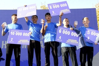 “Samarkand Half Marathon” ғолиблари аниқланди