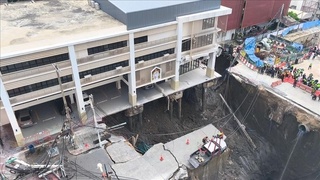 In Thailand, a 50-meter-deep sinkhole formed due to a road collapse