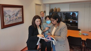 Делегация Мининноваций провела встречу с главой Департамента экономического и социального совета ООН в Женеве