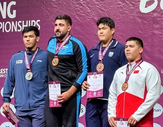 Узбекистан завоевал первые медали на чемпионате Азии по спортивной борьбе U20 в Бишкеке