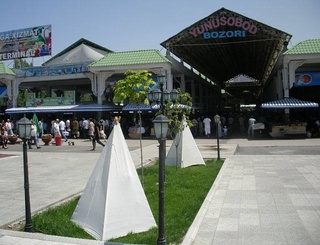 Toshkentdagi “Yunusobod“ bozorining bir qismida rekonstruksiya ishlari boshlandi