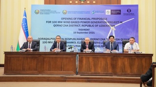 Қорақалпоғистон Республикасида шамол электр станцияси қурилиши учун инвесторлар аниқланди