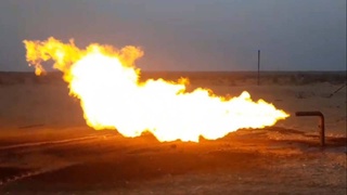 На месторождении «Кулбешак» из восстановленной скважины вновь добывается природный газ и конденсат