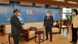 БҰҰ-ның Азық-түлік және ауыл шаруашылығы ұйымымен келіссөздер жүргізілді