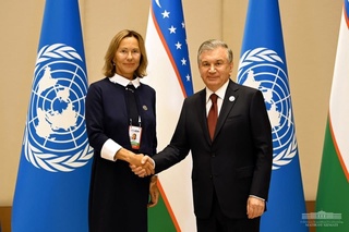 Дар ҷараёни конфронси байналмилалии «Осиёи Марказӣ ва Ҷанубӣ: алоқамандии минтақавӣ.