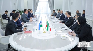 A meeting with the Iranian delegation was held in the Tashkent Khokimiyat