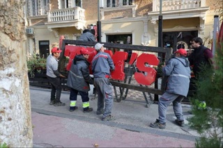 The dismantling of illegal advertising structures has begun in Tashkent