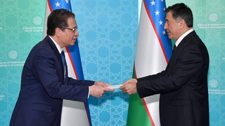 Vladimir Norov Vetnam elchisini qabul qildi