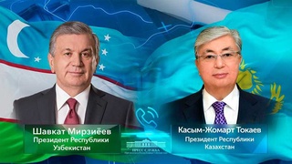 Presidents of Uzbekistan and Kazakhstan talk over the phone