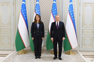 Президенти Ҷумҳурии Ўзбекистон муовини Котиби генералии Созмони Милали Муттаҳидро пазируфт