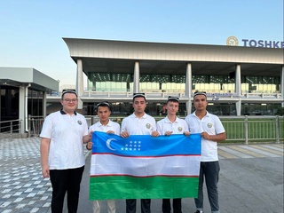 O‘zbekiston terma jamoasi Xalqaro fizika olimpiadasida ishtirok etish uchun Yaponiyaga  jo‘nab ketdi