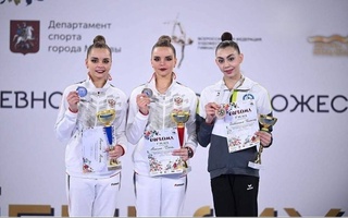 В «Турнире сильнейших» отечественные гимнастки завоевали пять бронзовых наград