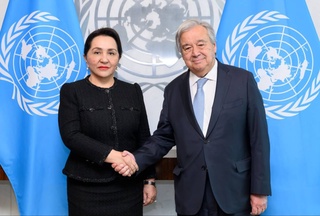 Председатель Сената обсудила в Нью-Йорке с Генеральным секретарем ООН вопросы расширения сотрудничества