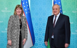 Вазири корҳои хориҷии Ӯзбекистон бо Маърӯзагари махсуси СММ мулоқот кард