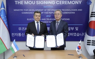 Подписан меморандум между Министерством ИКТ и Научно-исследовательским институтом электроники и телекоммуникаций Кореи
