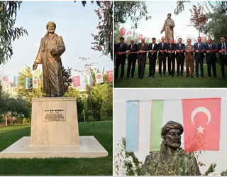 Анқара шаҳрида Алишер Навоий ҳайкали очилди