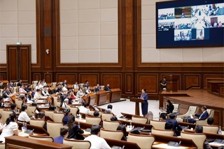 Председатель Сената встретилась с молодыми учеными и инноваторами