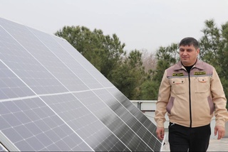 На объектах ГУ «Фонд НГМК» внедряются энергосберегающие технологии и альтернативные источники энергии