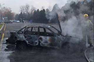 Тошкентда “Nexia” ёниб кетди