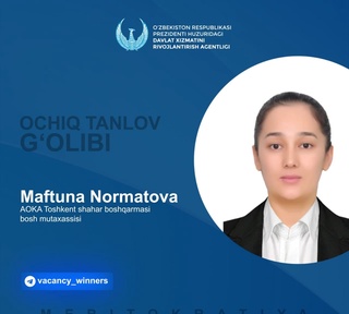 Oʻz ustimda ishladim, rivojlandim, bir kun orzularimga yoʻl ochilishiga ishonardim