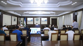 Transport University held a presentation on improving the transport system of Namangan city