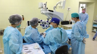 В рамках проекта «Ko'ngil ko'zi» начались операции детей с нарушением зрения