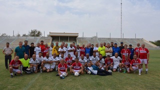 Команда ветеранов футбола Навоийской области - в финале