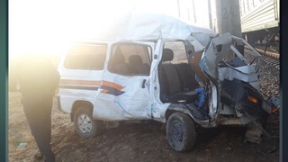 ДТП на железнодорожном переезде